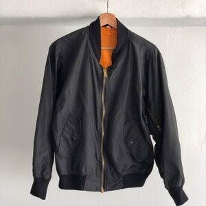 Rothco Black Bomber Jacket